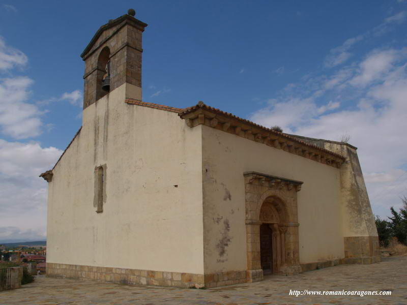 VISTA SUROESTE DEL TEMPLO